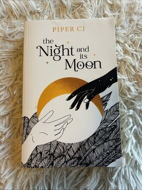 White & Gold "The Night and Its Moon" by Piper CJ